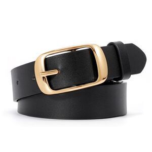 Plus Size Belt For Women Leather Belt With Metal Buckle Ladies Casual Belt For😍